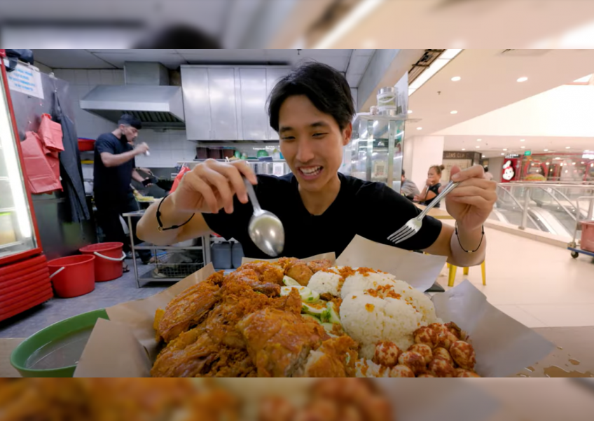 'I haven't had something this good in a long time': Zermatt Neo downs 20 servings of nasi ayam prepared by 'grumpy' hawker at Lucky Plaza
