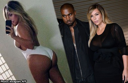 Kim Kardashian flaunts sexy new post-baby bod