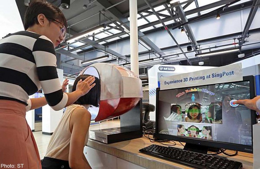 Go for 3D printing at new SingPost outlet