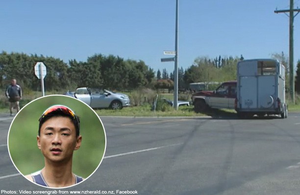 SIA pilot missed stop sign before NZ car crash