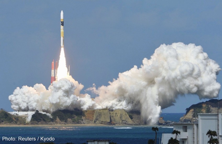 Japan puts new weather satellite into space