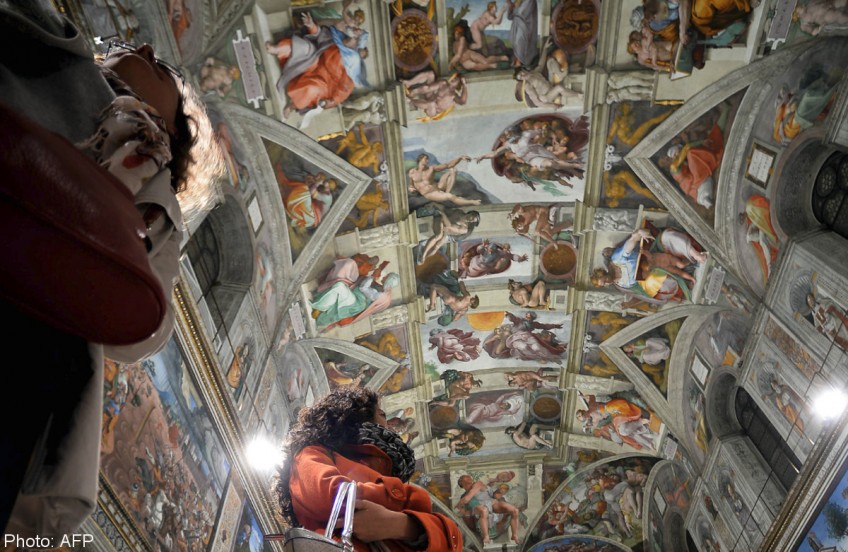 Vatican unveils new air, light systems to protect Michelangelo frescoes