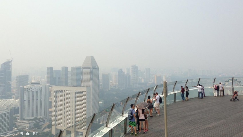 Haze brings air quality down to 'unhealthy'