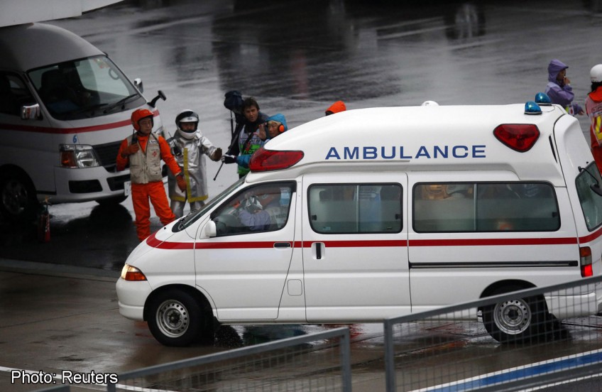 F1: Unconscious Jules Bianchi taken to hospital by ambulance