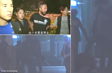 Hong Kong police 'removed' over protest brutality video: govt