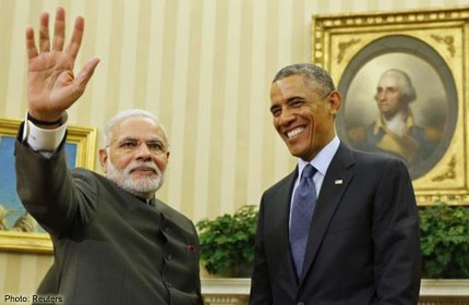 Obama, Modi work to deepen improving US-India ties