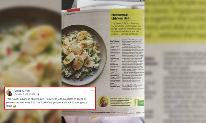 Singaporeans outraged at UK chef for 'butchering' beloved Hainanese chicken rice recipe