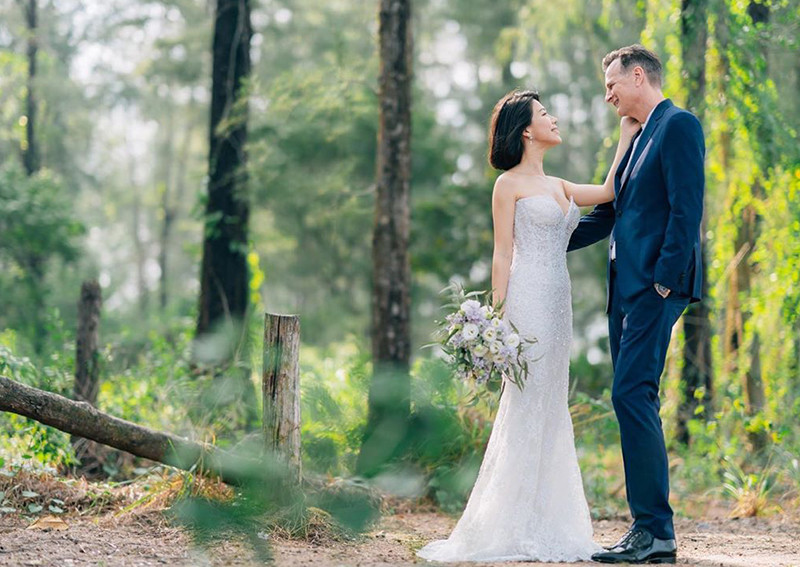 Belinda Lee marries her soulmate in surprise wedding