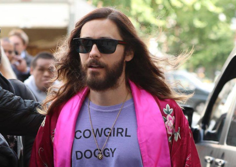 Jared Leto tear-gassed accidentally at anti-vaccination protest