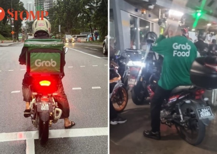 'They hide the food': Man accuses Malaysians of working illegally as delivery riders in Singapore