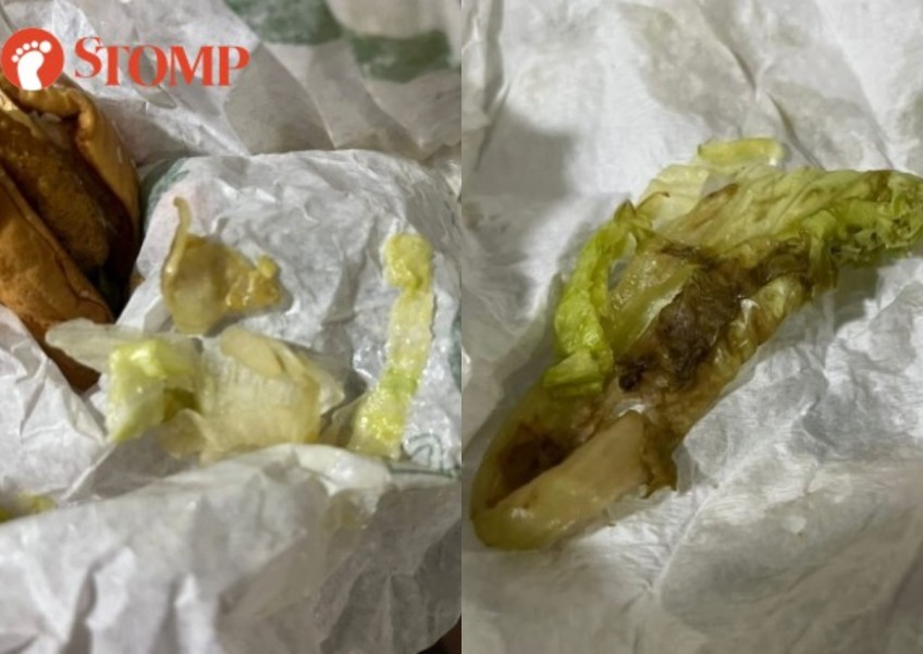 McDonald's issues warning to kitchen crew member after customer finds rotten lettuce in burger