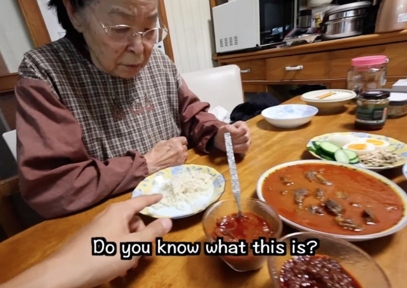 'Might be too spicy': 92-year-old Japanese grandma tries nasi lemak for first time