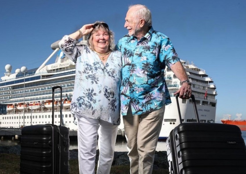 'I would do this for the rest of my life': Elderly Australian couple book 51 back-to-back cruises because more affordable than nursing home