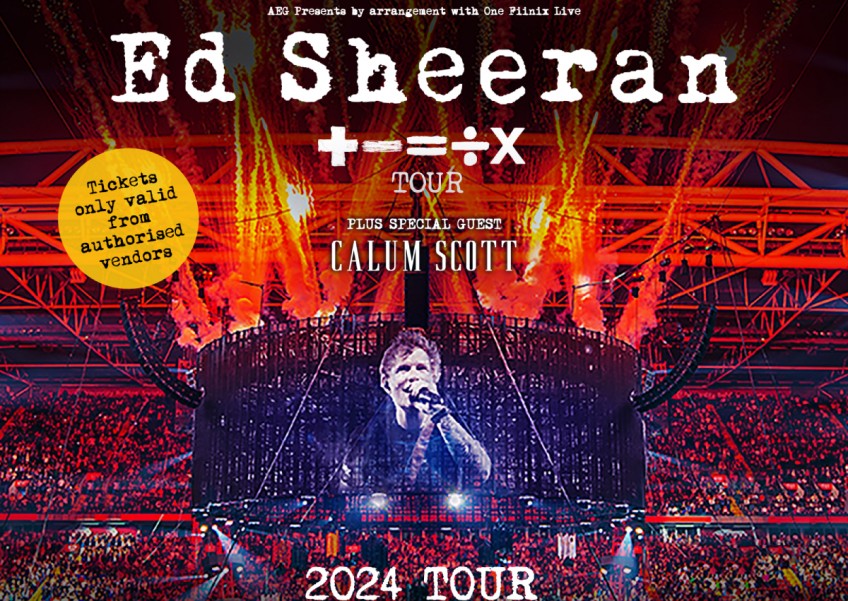 Ed Sheeran to perform in Singapore February 2024