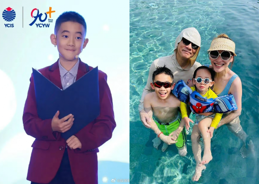 'Speaks better Mandarin than his dad': Jordan Chan's 10-year-old son impresses as emcee for school event
