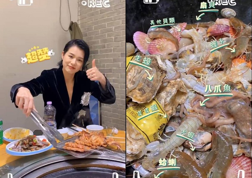'It's too cruel': Myolie Wu criticised for enjoying seafood cooked alive at table