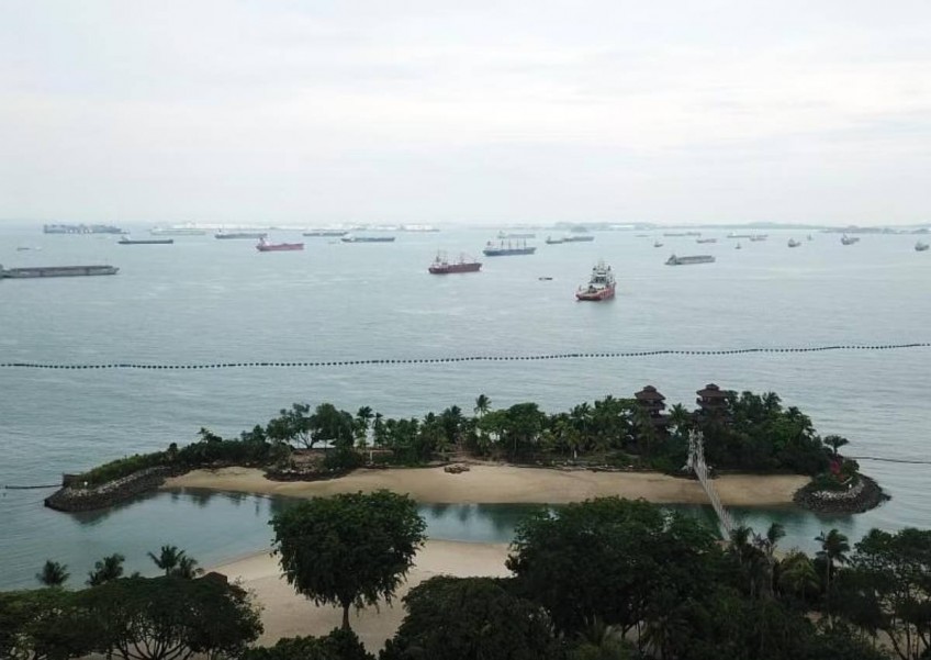 Authorities mount search operation for missing kayaker off Sentosa