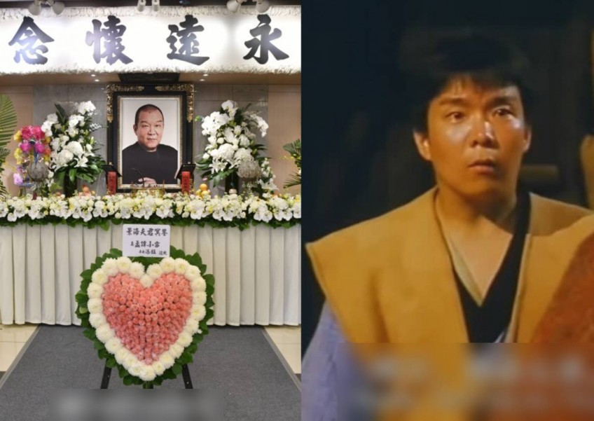 Sammo Hung, Eric Tsang, Chin Ka Lok and other Hong Kong stars pay respects at martial arts actor Mang Hoi's wake