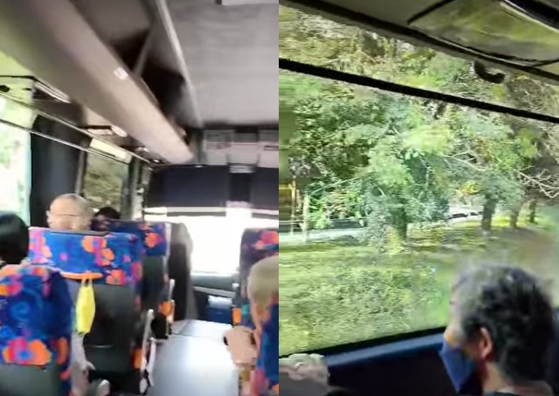 Bus in Malacca misses expressway exit and drives backwards for 1km, alarming passengers