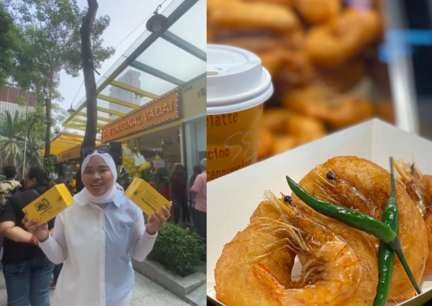 Viral vadai: Newly-opened Singaporean food joint in KL divides netizens