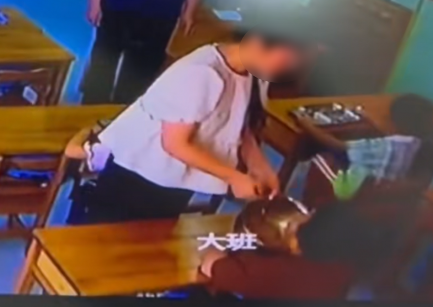 Boy in China throws up in class but teacher forces him to eat his vomit