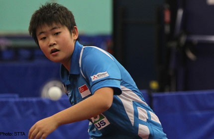 Table-tennis: Good show by Lin Ye