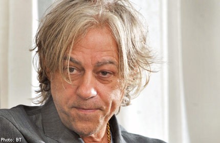 Bob Geldof's Boomtown outlook