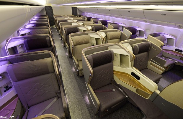 Wider, cushier seats on SIA's new cabins