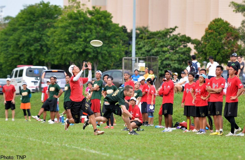 Shiok times for Ultimate frisbee here