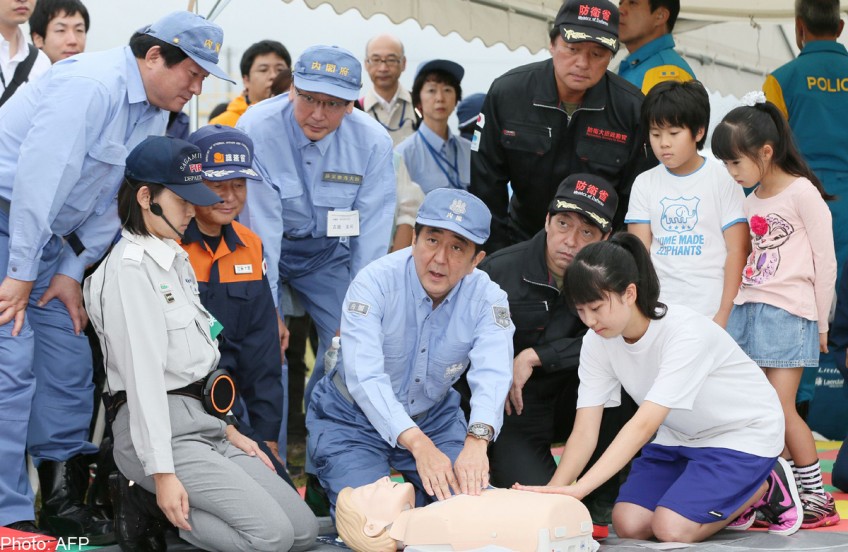 Japan holds nationwide disaster drill