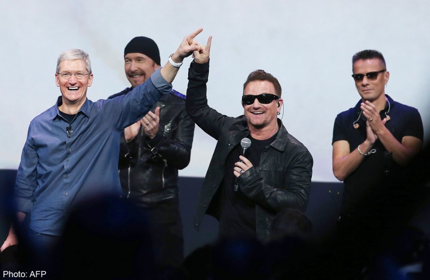 U2 releases new album for free in Apple surprise