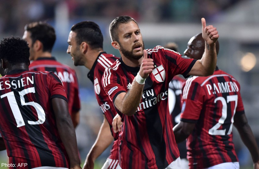 Football: Milan can't wait for Juve, says Menez