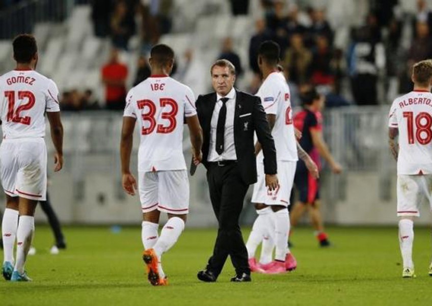 Mixed emotions for Rodgers as Liverpool draw with Bordeaux