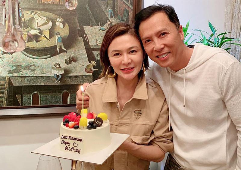 Rosamund Kwan looks old at 57th birthday party, netizen calls her 'scary' and a 'witch'