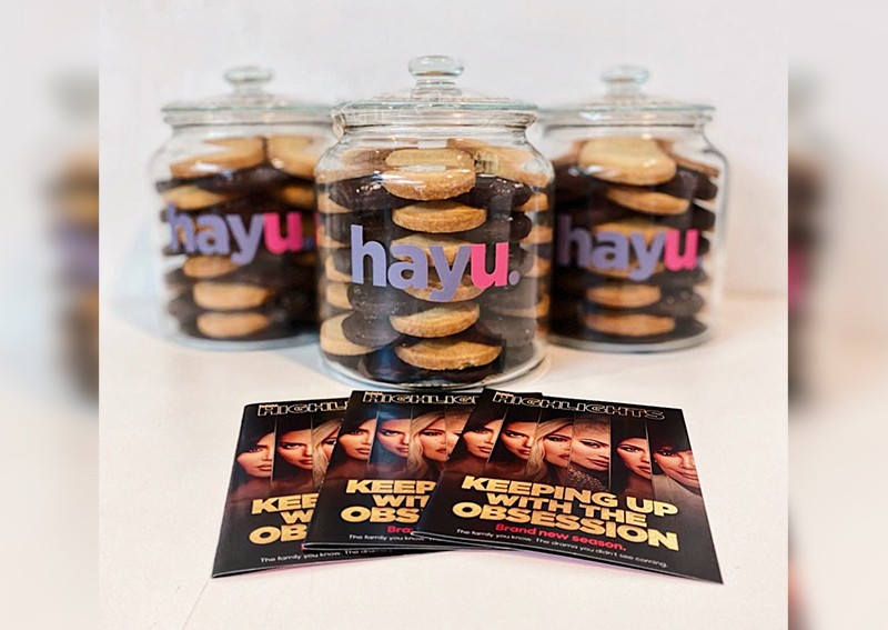 Win a free 2-month pass (and some cookies) for Hayu, the first streaming platform for reality shows