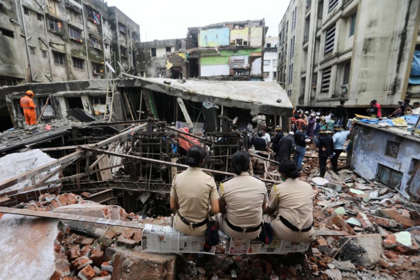 At least 8 dead in Mumbai building collapse, several feared trapped