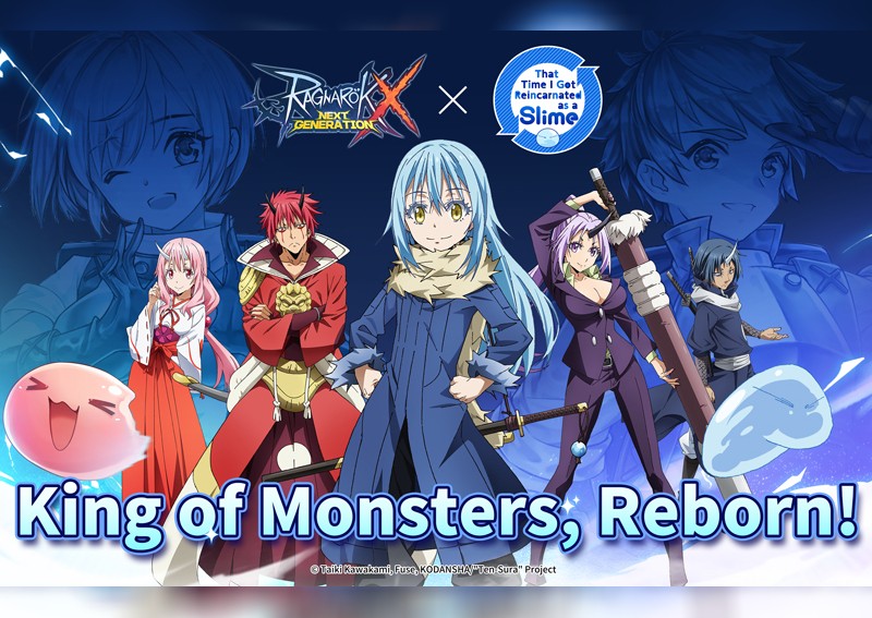 Ragnarok X's crossover with That Time I Got Reincarnated as a Slime is now live