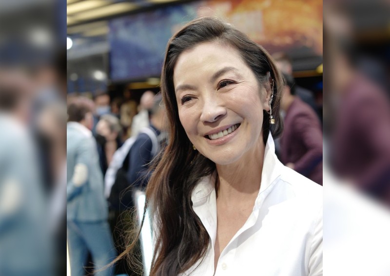Michelle Yeoh: I kicked Jackie Chan's butt. Now he no longer thinks women should be in the kitchen instead of action films