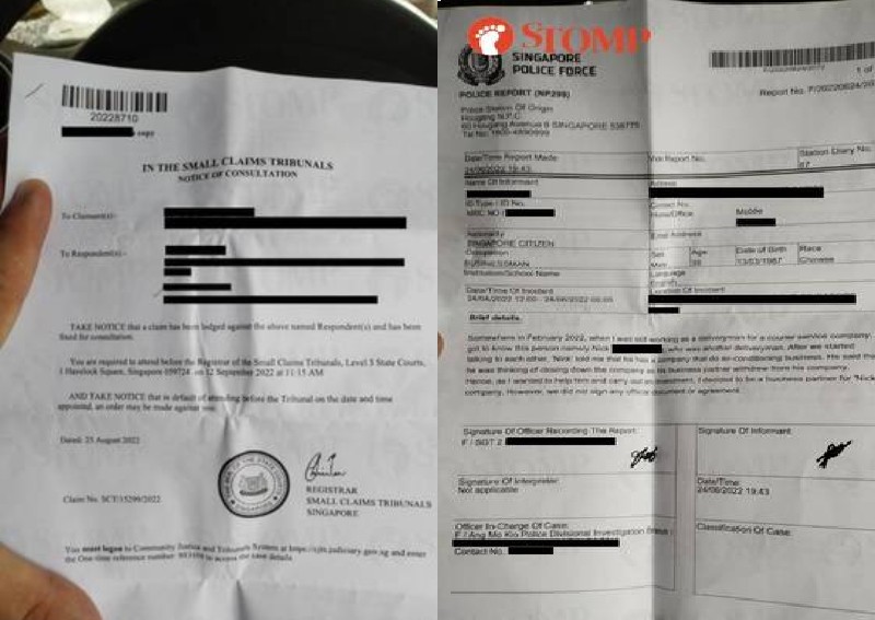 Not cool: Former delivery man lost $16,900 investing in aircon company, now taken to small claims court