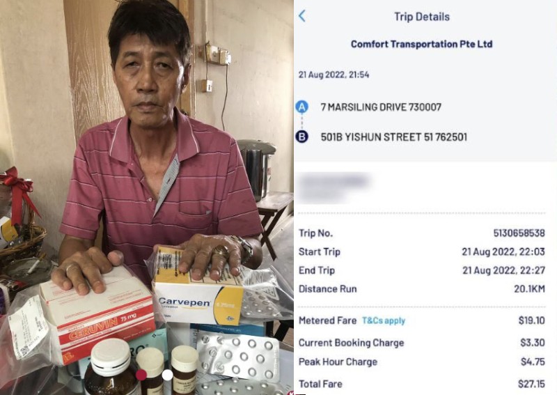I had to go home for my meds, says cabby who was fired for kicking passengers out at Toa Payoh