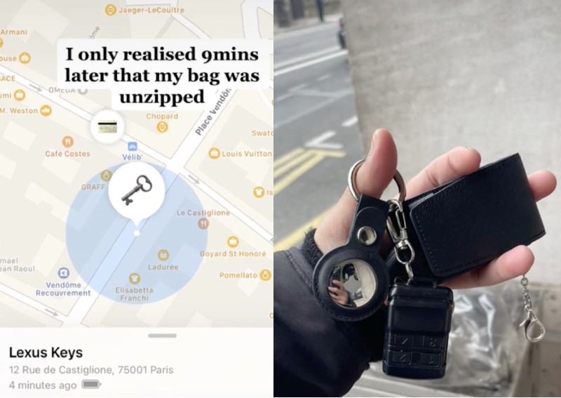 Pickpocket swipes Singaporean's car key in Paris, guess where his car is?