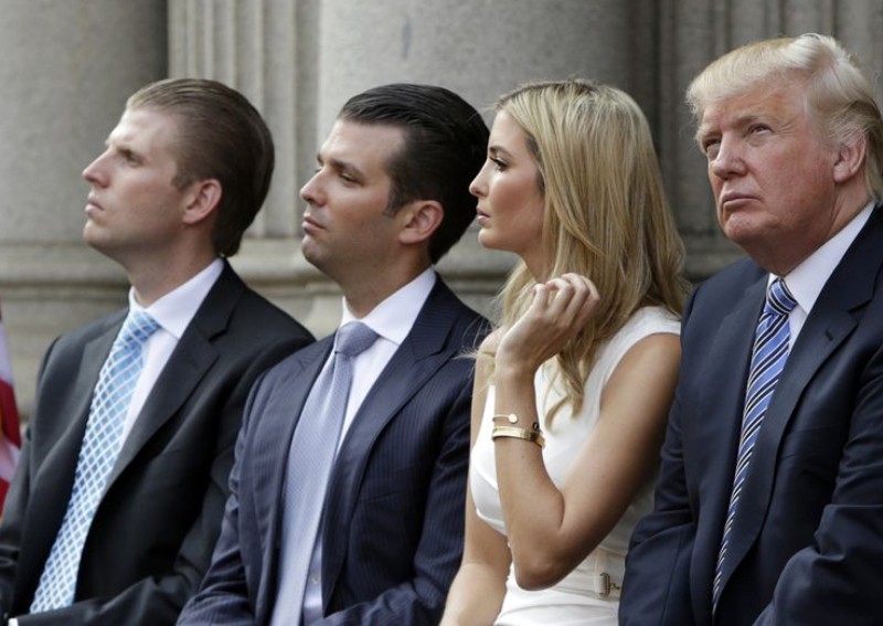 Donald Trump and children sued by New York attorney general for fraud