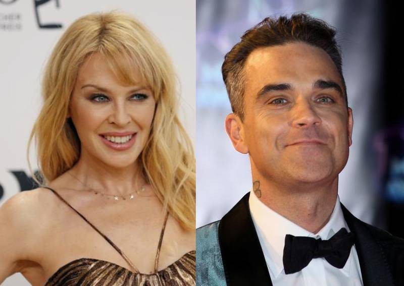 Robbie Williams invites Kylie Minogue to perform with him