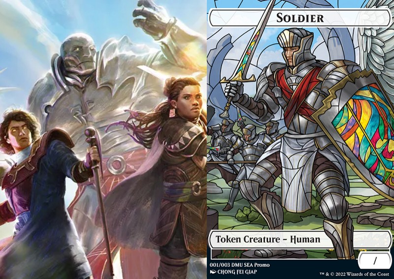 How to get the SEA-exclusive Soldier token for Magic's Dominaria United