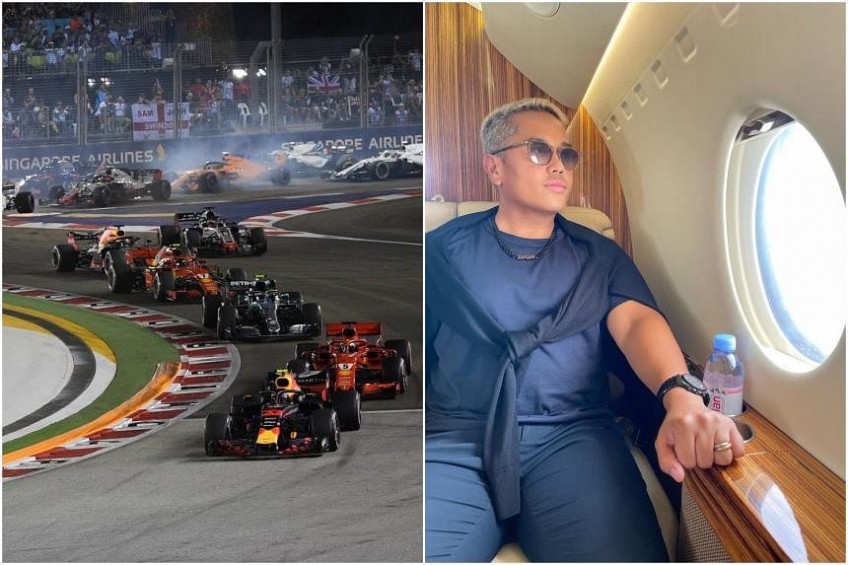 Spending over $44,000 for a week in Singapore to see F1? No sweat for this racegoer