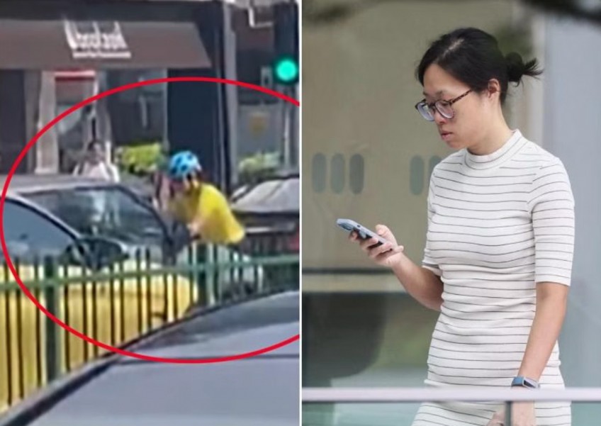 Cyclist who clung onto car bonnet during East Coast Road altercation charged with harassment