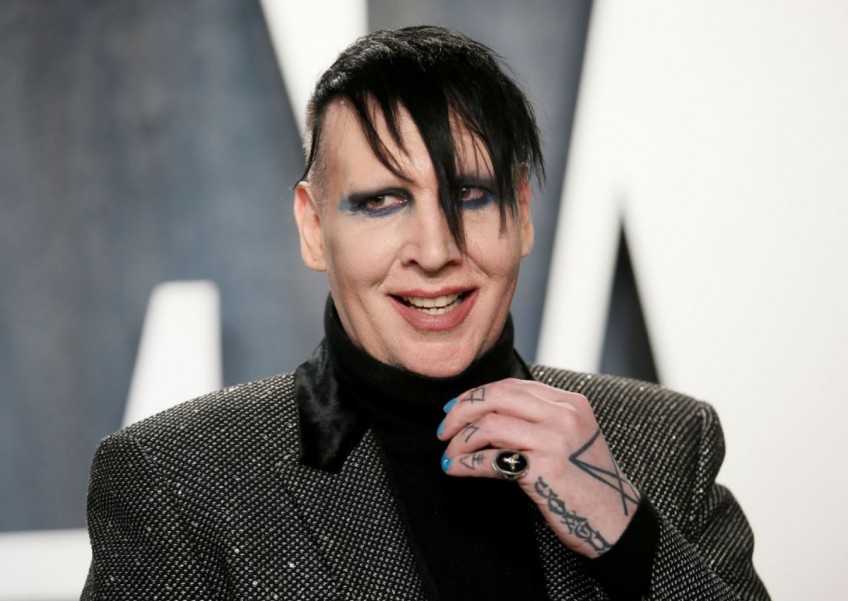 Marilyn Manson fined for blowing nose on videographer