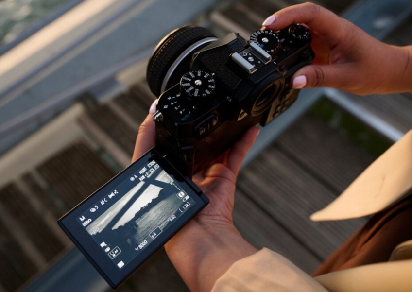 Nikon's full-frame Z f mirrorless camera is all vintage swag