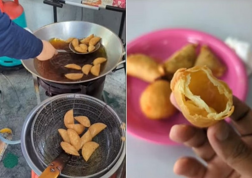 'Oxygen puffs': Fritters created when curry potato filling ran out become a hit