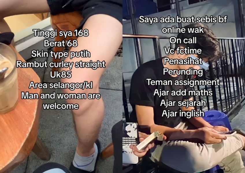 'Money is everything these days': Malaysian man on earning $14.5k a month as online boyfriend, $4,000 to 'be friends'